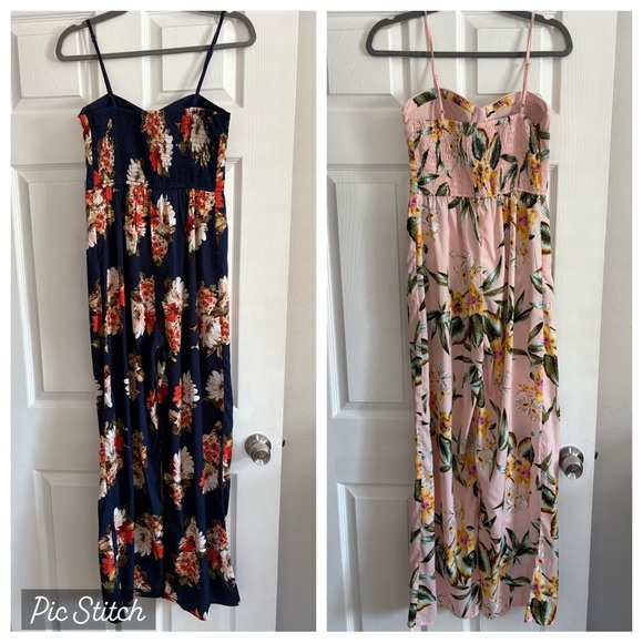 Floral Jumpsuits - Picture 2 of 3